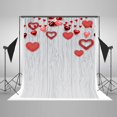 thumbnail image 1 of Telón de fondo ABPHQTO 150x220cm madera romántica Boda fotografía, 1 of 2