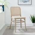 thumbnail image 2 of Side Dining Chair, Grey Gray, Wood, Modern Contemporary Farmhouse Coastal, Kitchen Room Cafe Bistro Restaurant Hospitality, 2 of 8