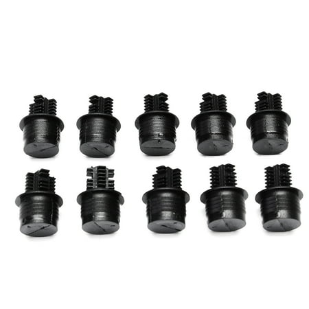 

10 Pieces Audio Speaker Buckles Ball and Socket Type Grill Guides Buckle Screws Plastic Speaker Grill Peg Kit Audio