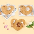 thumbnail image 4 of 12 Sets Bridal Shower Prizes For Game Winners Love Mini Charcuterie Cheese Boards Butter Spreaders Forks With Thank You Tags Gift Box Guests Wedding Birthday Party Favors, 4 of 7