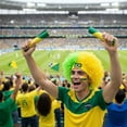 thumbnail image 7 of Jiibva Football Game Flag Colored Fan Wigs Hat, National Flag Afro Fan Wig Headgear Funny Headwear for Soccer Match Celebration Flag Colorful Event Hairband, 7 of 7