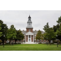 Print: Exterior Of Gilman Hall, On The Johns Hopkins University Campus In