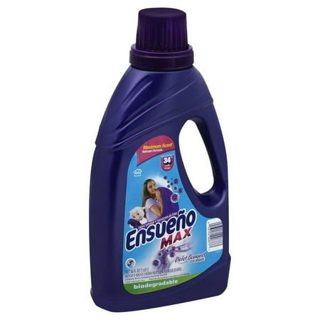 Ensue Max Color Safe Violet Bouquet Liquid Fabric Softener, 56 fl oz