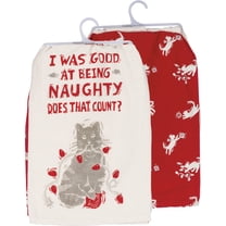 Primitives by Kathy Dish Towel, Set of 2, 28"L x 28"W, Multicolored