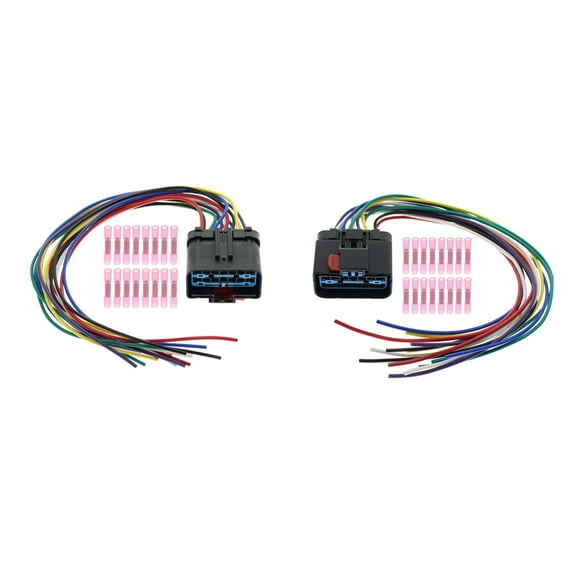 Acaigel 2PCS Door Harness Connector Wiring Pigtail Fits for Jeep Grand Cherokee Wj Wrangler