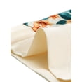 thumbnail image 5 of Womens Silk Pajamas Set Long Sleeves with Pants Lounge Satin Sleepwear S Apricot, 5 of 6