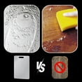 thumbnail image 3 of Titanium Cutting Board for Kitchen, Stainless Non Stick Chopping Board, Upgrade Double Sided Food-Grade Titanium Board for Kitchen for Meat Cheese Vegetable, 3 of 7