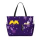 thumbnail image 1 of Fotbe Crystal Purple Snowflake Bolsa de Viaje para Playa - Resistente al Agua, Bolsa Tote de Gran Capacidad y Ligera con 7 Bolsillos para Mujeres y Hombres, 1 of 7