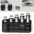 thumbnail image 5 of Synergee Comfort Fit 0.5-5lb Adjustable Ankle/Wrist Weights (Set of 2). One Size Fits All., 5 of 7