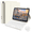 1 - White, variant on aoub for iPad (A16) 11th/10th Generation Case with Keyboard 2025/2022 - Detachable Wireless Keyboard, Folio Cover with Pencil Holder for iPad 11 inch / 10.9 inch, White
