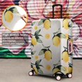 thumbnail image 4 of Yellow Lemon Fruits White Pattern Luggage Cover Fashion Suitcase Cover Baggage Covers Fit 25-28 Inch Luggage (Go Travel), 4 of 5