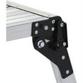 thumbnail image 6 of Louisville Ladders Aluminum Step Stool Platform 225 lb Load Capacity - 37" x 11.9"20" - Aluminum, 6 of 7