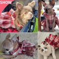 thumbnail image 5 of Adjustable Polyester Pet Dog Dress Harness, Summer Casual Puppy Outfit, 5 of 7