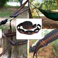 thumbnail image 4 of 2/4 Uds correas de hamaca correas de poliéster reforzadas especiales 5 anillos correas de hamaca de Camping al aire libre negras con púas de alta carga, 4 of 4