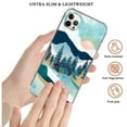 thumbnail image 2 of Summer Forest Sunrise Case for iPhone 12 Pro Max,Aesthetic Art Design Pattern TPU Shock-proof Cover Case, 2 of 4