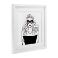 thumbnail image 2 of Stupell Industries Art Deco Chic Boss Morning Coffee Moment White Framed Print Under Glass, 13 x 13, by Martina Pavlova, 2 of 8