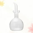 500ml Glass Oil Bottle Oil Can Leakageproof Sauce Jar Sauce Container