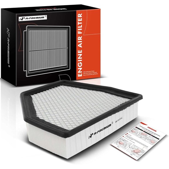 A-Premium Engine Air Filter Compatible with Chevrolet Captiva Sport 2012-2015 & Saturn Vue 2008-2010, 2.5L 3.0L, Flexible Panel, Replace# 96815102