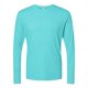 thumbnail image 1 of Next Level Playera de Manga Larga Tri-Blend Rib-Knit para Hombre, 2XL, Azul Tahití Ropa de siguiente nivel 6071, 1 of 1
