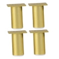 thumbnail image 5 of HEANUJJ Set of 4 Metal Adjustable Round Furniture Legs Supports for Sofas, Cabinets, Tables, and Stylish, 5 of 8