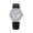 White, variant on Men Watches Simple Business Analog Alloy Vintage Quartz Watch Arabic Number Strap Minimal Round Dial Classic Black Leather Strap