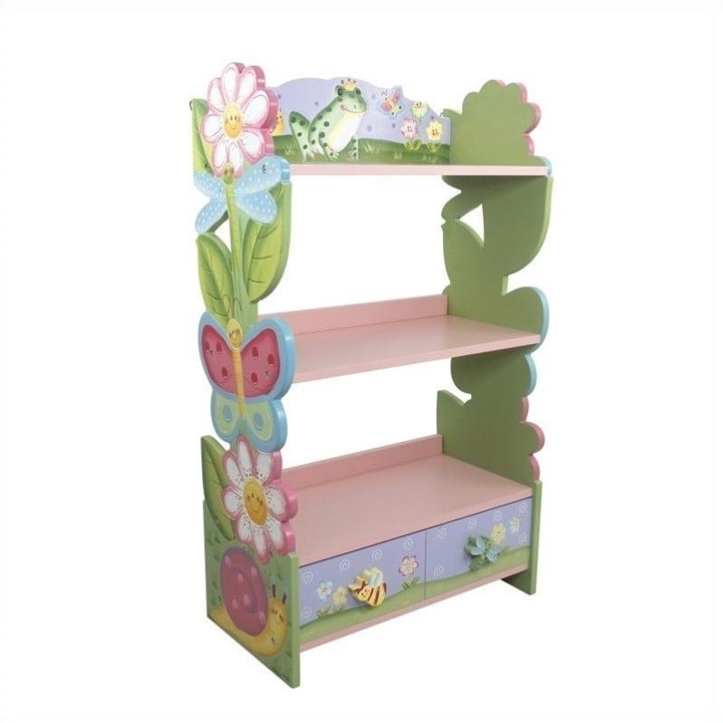 Magic Garden Fantasy Fields Bookshelf - Teamson Kids