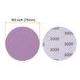 thumbnail image 2 of Unique Bargains 40 Packs 3000 Grit Purple Sanding Discs 3 Inch Hook and Loop Circular Sandpapers Wet Dry Polish, 2 of 6
