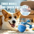 thumbnail image 4 of USB Rechargeable Interactive Jumping Dog Ball, Automatic Moving Ball Toy for Small Medium Large Dogs, Keeps Pets Entertained Indoors, Encourages Exercise & Play, Durable Smart Dog Toy, 4 of 5