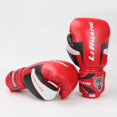 thumbnail image 2 of Youkk Hommes Femmes Gants d'Entraînement de Boxe Sparring Kickboxing GYM Punching 6oz Noir 8oz Rouge, 2 of 6