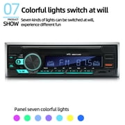 Single 1 Din Car Radio FM USB Bluetooth TF