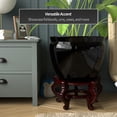 thumbnail image 5 of Red Lantern Fishbowl Stand - Rosewood - Size 14.5 in. Base Diameter, 5 of 6