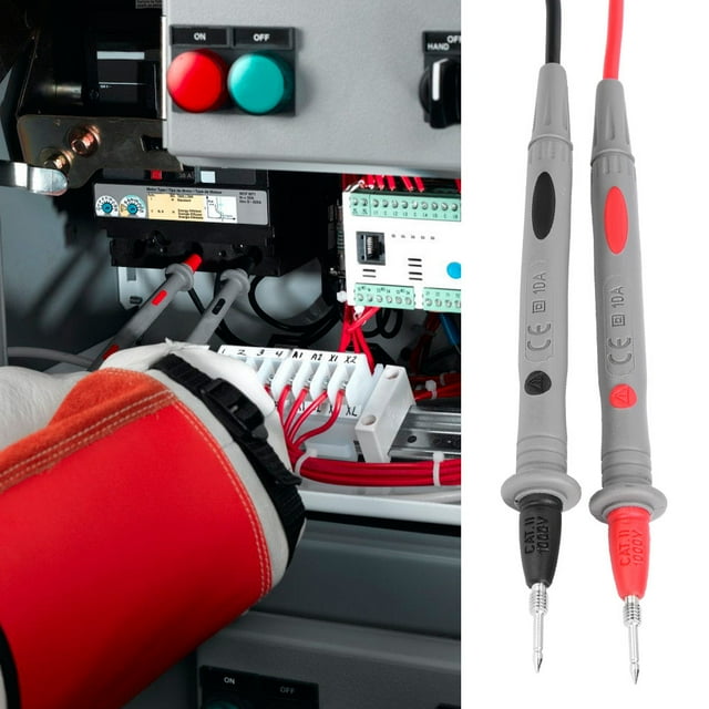 Accessoires Multimètres pour Sondes de Test Universelles 1 Paire Ut L27 Kits de Sondes de Test Numériques Accessoires de Remplacement pour Sondes de Test Universelles