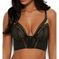 thumbnail image 1 of Women's Gossard 15208 Sheer Seduction Deep V Bralette (Black 30FF), 1 of 2