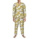 thumbnail image 3 of Fotbe Cartoon Chicken Pijama de Hombre con Estampado de Manga Larga, Conjunto de 2 Piezas, Ropa de Dormir Suave y Cómoda con Bolsillos-Small, 3 of 7