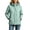 Green#womens plus size raincoat, variant on Cute Rain Jackets Women Casual Zip Up Waterproof Raincoat Lightweight Hooded Active Outdoor Windbreaker with Zipper Pockets Green,M