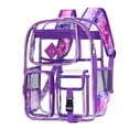 thumbnail image 3 of ibiyuan School Backpacks Transparent Large Capacity Lightweight Durable School Bag for Ages 5th 6th 8th 10th, Primary, Middle Elementary, High School, Daily Campus, 3 of 7
