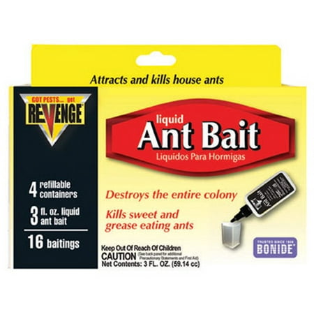 BONIDE PRODUCTS INC Ant Bait, Liquid, 3-oz. 45400