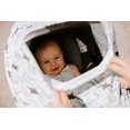 Baby Car Seat Cover Canopy and Nursing Cover MultiUse Stretchy 5 in 1