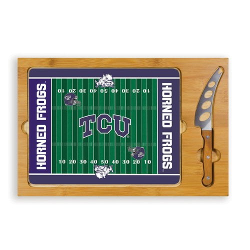 TOSCANA NCAA Football Icon Cutting Cheese Tray