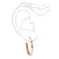 thumbnail image 2 of Claire's 3pk Gold Hoop Huggie Earrings, 2 of 2