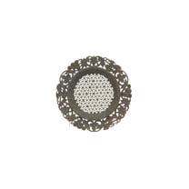 Exquisite Soapstone Decorative Plate – Intricate Floral Border Design, Adds a Decorative Touch to Home Décor, Perfect for Living Room or Dining Table