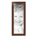 thumbnail image 2 of ArtToFrames 7" x 20" Walnut Picture Frame, 7x20 inch Brown Wood Poster Frame (WOM-4096), Pack, 2 of 8