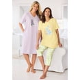 thumbnail image 6 of Only Necessities Plus Size Capri Pajamas, 6 of 6