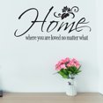 thumbnail image 4 of Adhesive Quote Motto Wall Sticker Bedroom Living Room Wall Decal Home Decoration, 4 of 8