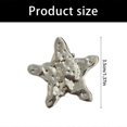 thumbnail image 3 of Fashionable Liquid Star Lightweight Hair Accessories For Women Girls Party Daily Hairstyles Silver, 3 of 5