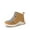 CHESTNUT/GREY, variant on Ankle Winter Boots for Women Waterproof Lace Up Anti-Slip Warm Snow Booties Fashion Sneaker Boots