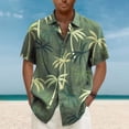 thumbnail image 2 of Men's Summer Short Slim Fit Fashion Breathable Men's ShirtXL, 2 of 5