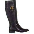 thumbnail image 4 of Tommy Hilfiger Womens Ilia 4 Leather Logo Riding Boots 10m, 4 of 4