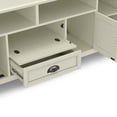 thumbnail image 5 of Simpli Home Burlington 72 inch Wide Solid Wood TV Stand in Antique White For TVs up to 80 inches, 5 of 13