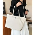 thumbnail image 2 of Nylon Tote Bag for Women Waterproof Shoulder Handbag with Zipper, 2 of 6